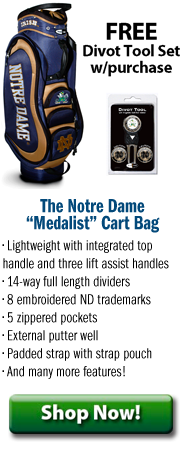 Notre Dame Medalist Golf Cart Bag