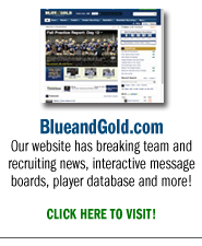 Blue and Gold Website